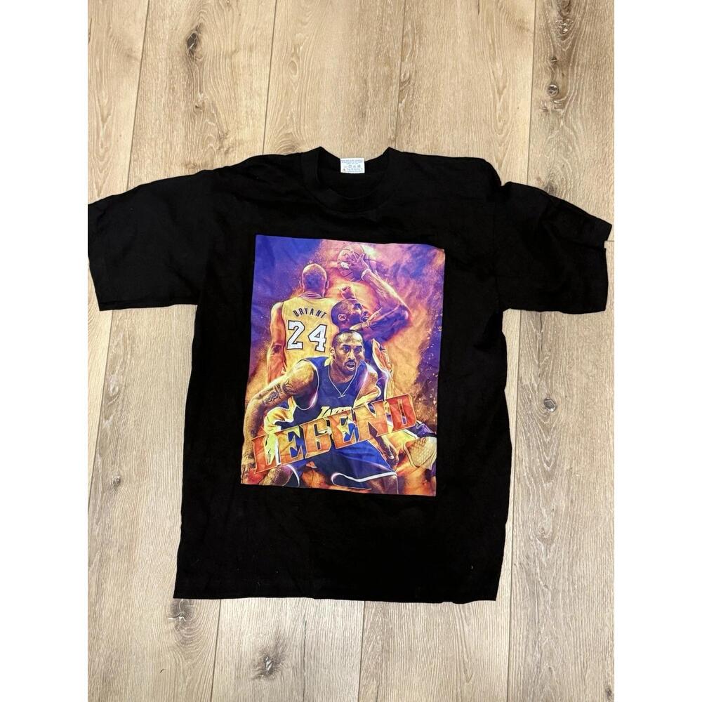 Rare La Legend T-Shirt Los Angeles Kobe Black Mamba Pro 5 Athletic Tag L